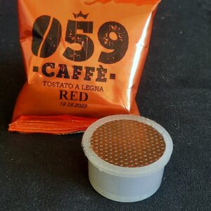 100 Capsule Fap. Compatibile Espresso point tostato a legna RED