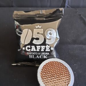 100 Capsule Fap. Compatibile Espresso point  tostato a legna Classic Noir