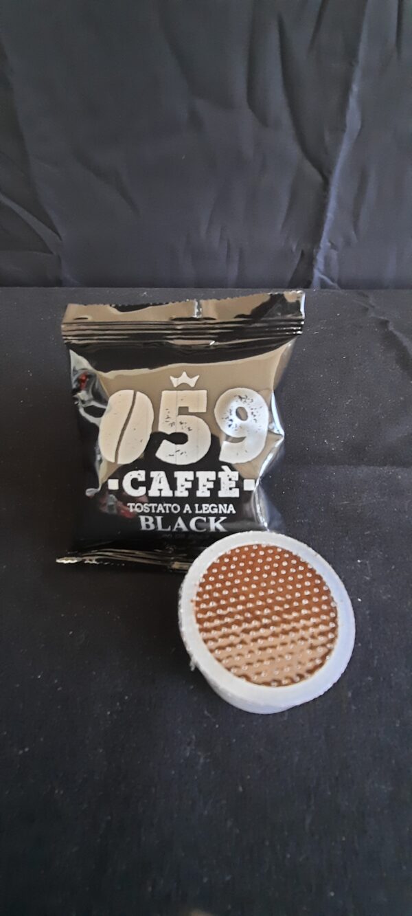 100 Capsule Fap. Compatibile Espresso point  tostato a legna Classic Noir