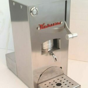 Karina- Macchina caffè a Cialde, solo 300w  tutta in  INOX   + 100 Cialde Omaggio