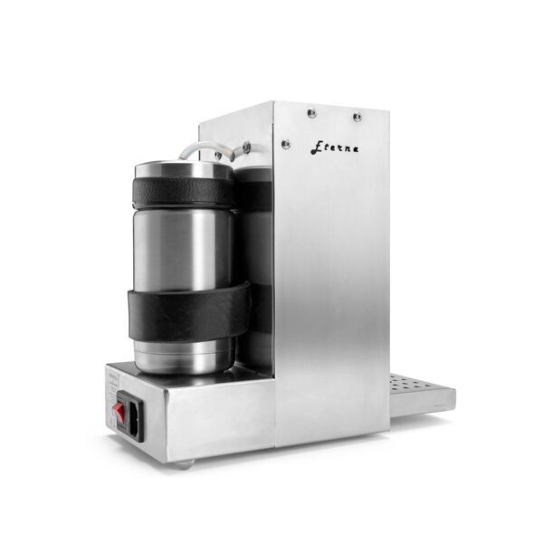 Karina- Macchina caffè a Cialde, solo 300w  tutta in  INOX   + 100 Cialde Omaggio - immagine 2
