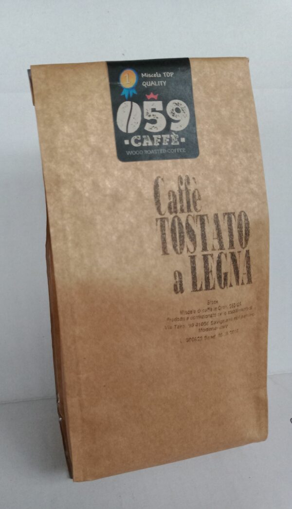 Sacchetto caffè Tostato a Legna 1 kg in GRANI Special Edition Cremoso