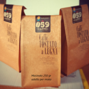 Sacchetto Caffè Tostato a legna macinato 250gr special edition