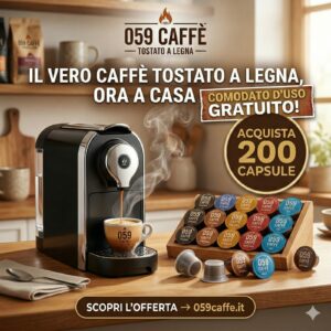 Promo Macchiana Accomodato D'Uso con 200 fap espresso point  caps